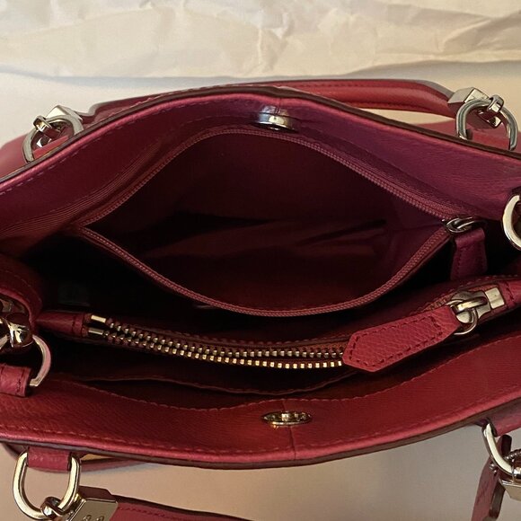 COACH PINK MINETTA SATCHEL CROSSBODY BAG - Picture 5 of 7